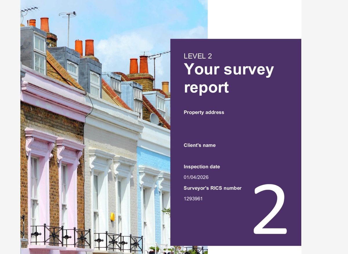 Sample Level 2 Home Survey Report cover